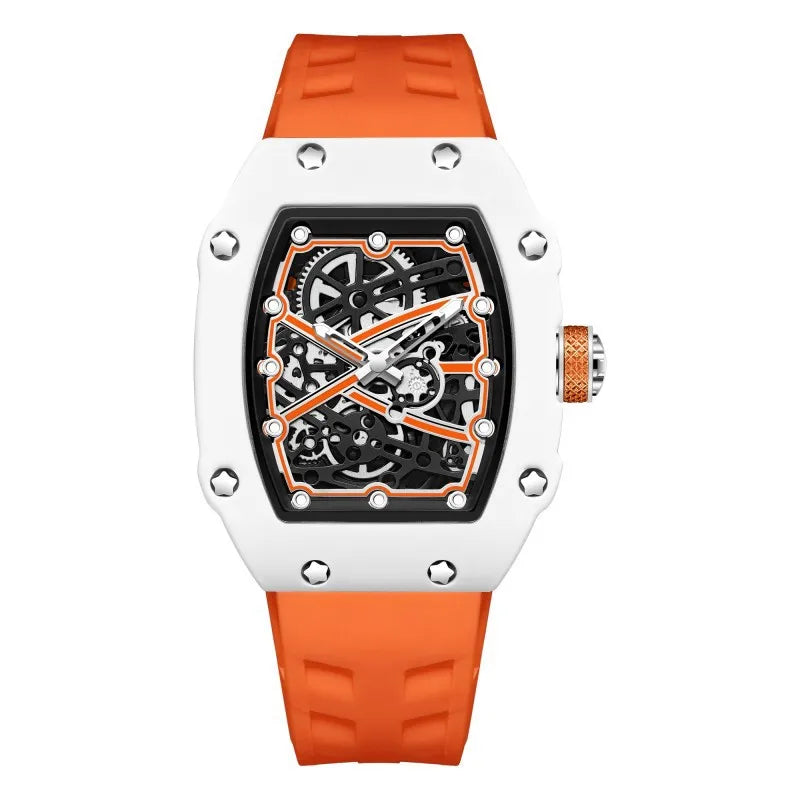 GRAYSS Slim Barrel Men's Luxury Quartz Watch