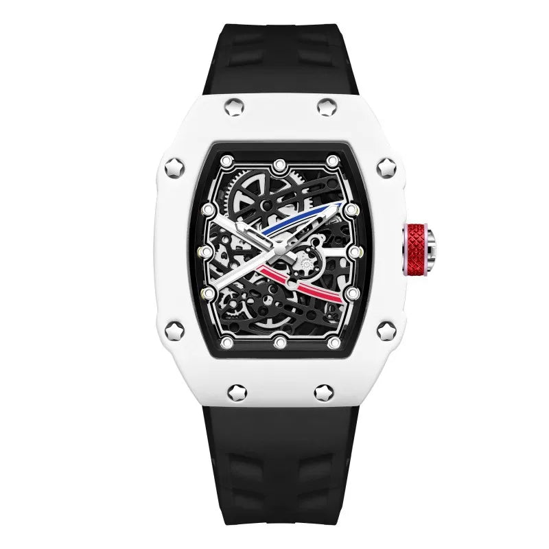 GRAYSS Slim Barrel Men's Luxury Quartz Watch