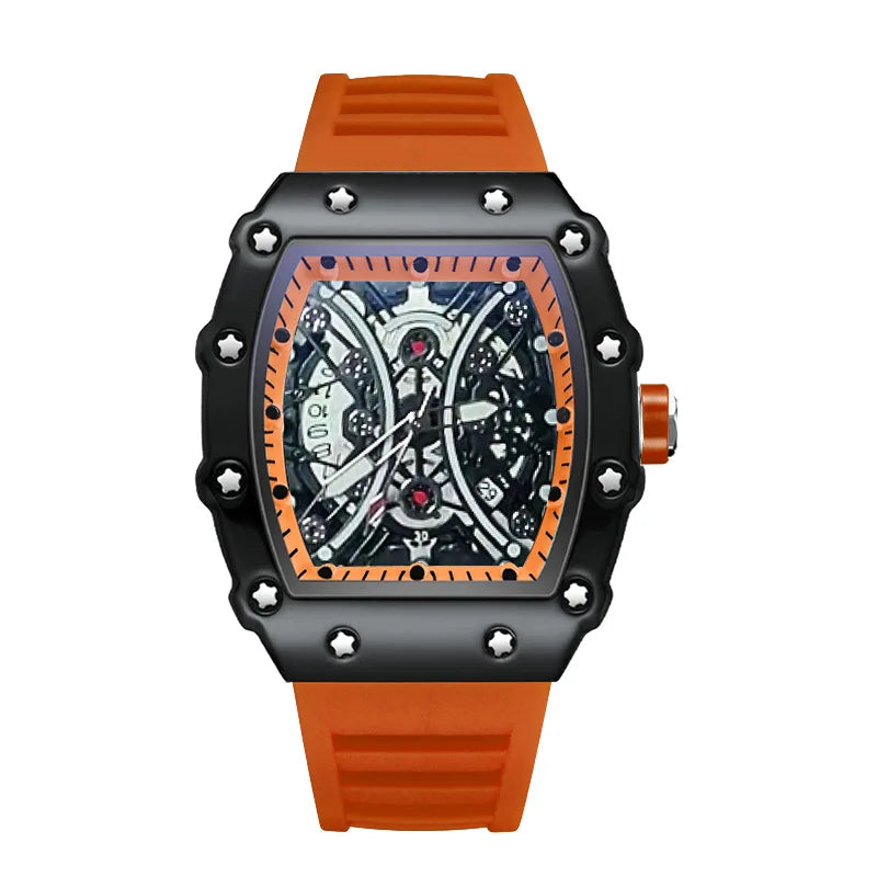 Barrel Noir Men's Luxury Sport Watch