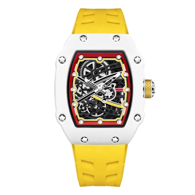GRAYSS Slim Barrel Men's Luxury Quartz Watch
