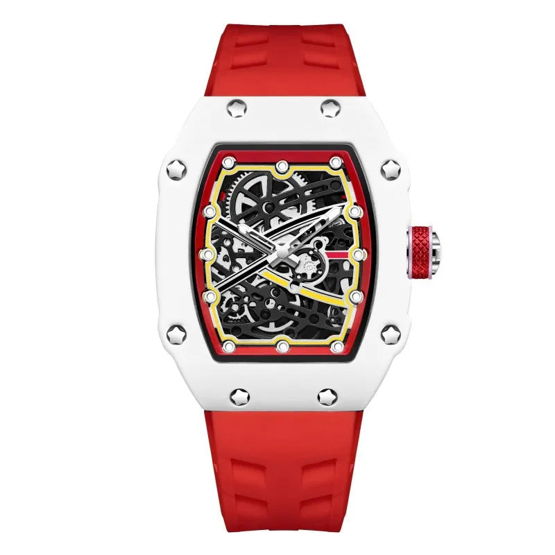 GRAYSS Slim Barrel Men's Luxury Quartz Watch