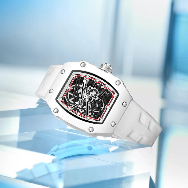 GRAYSS Slim Barrel Men's Luxury Quartz Watch