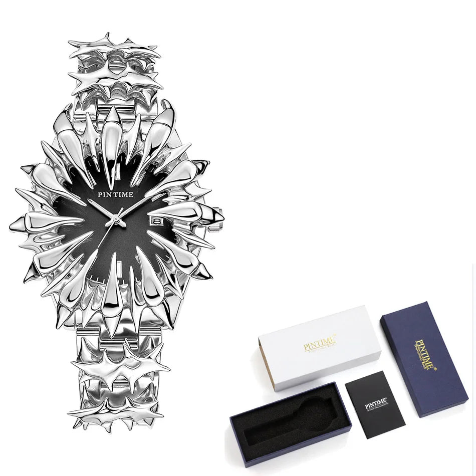 PINTIME Dragon Scale Y2K Quartz Watch