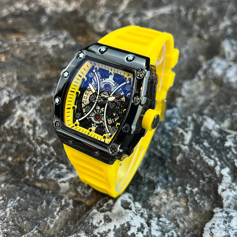Barrel Noir Men's Luxury Sport Watch