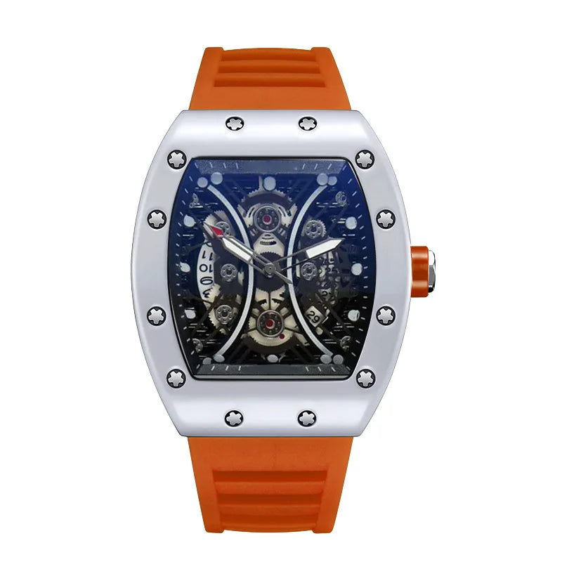 Barrel Noir Men's Luxury Sport Watch