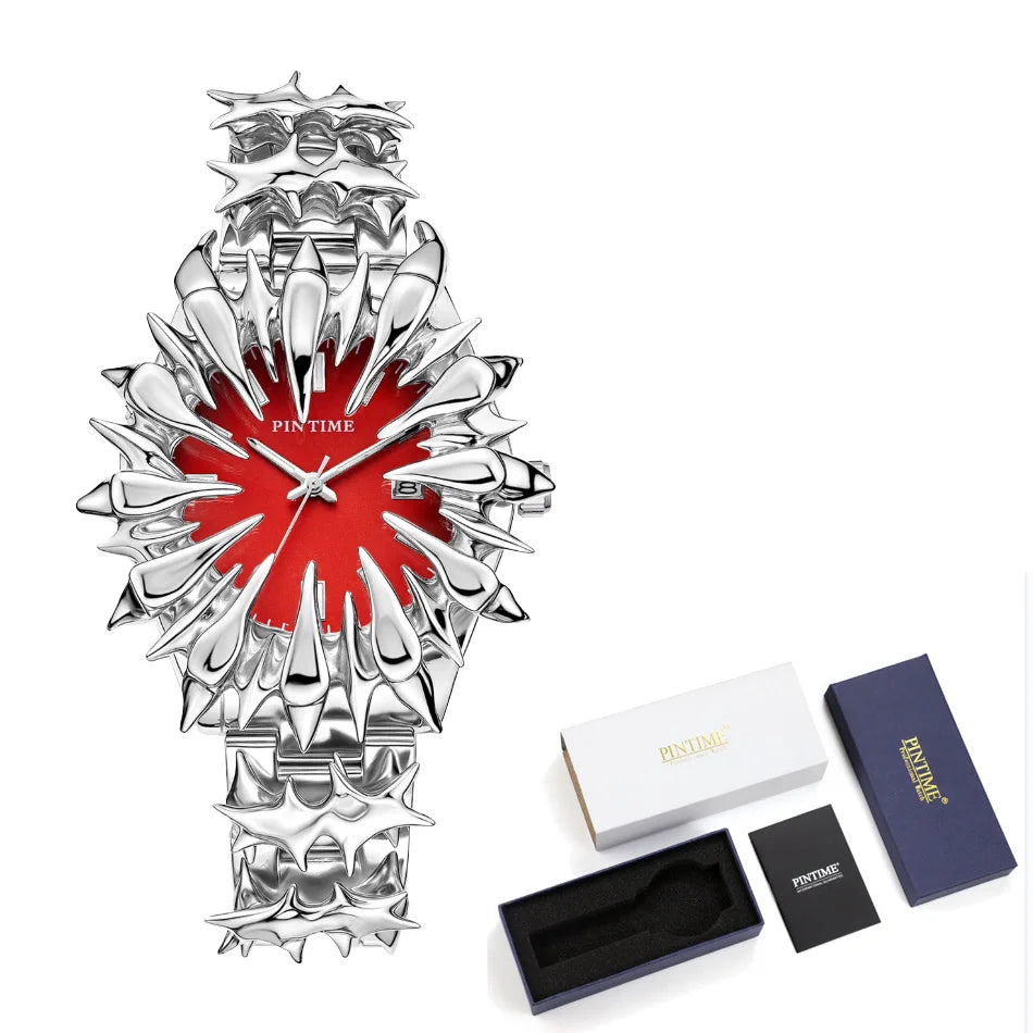 PINTIME Dragon Scale Y2K Quartz Watch