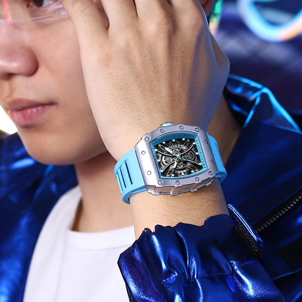 Curren Rectangular Men's Quartz Watch
