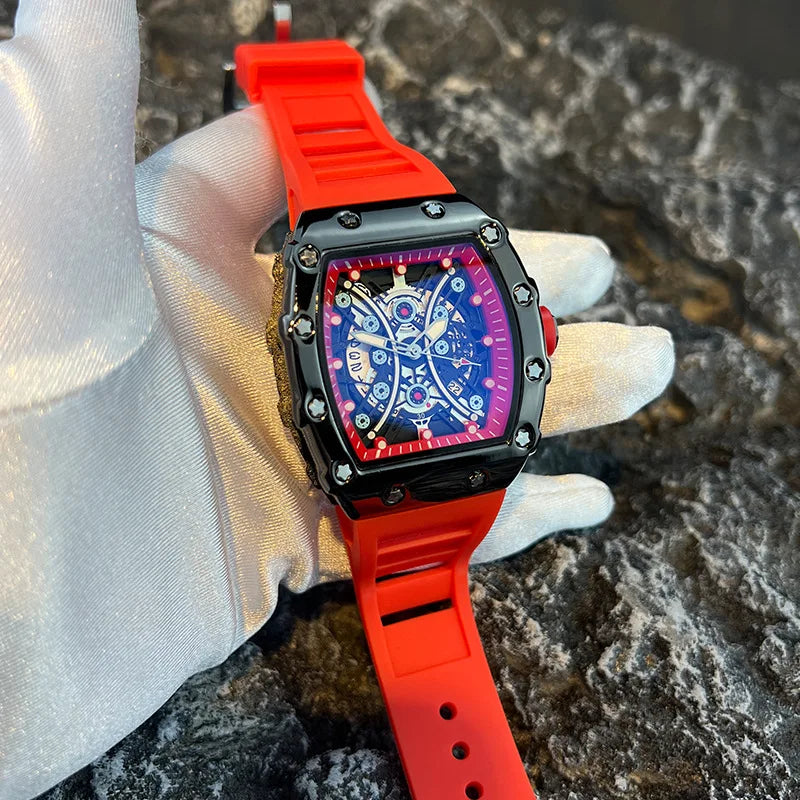 Barrel Noir Men's Luxury Sport Watch