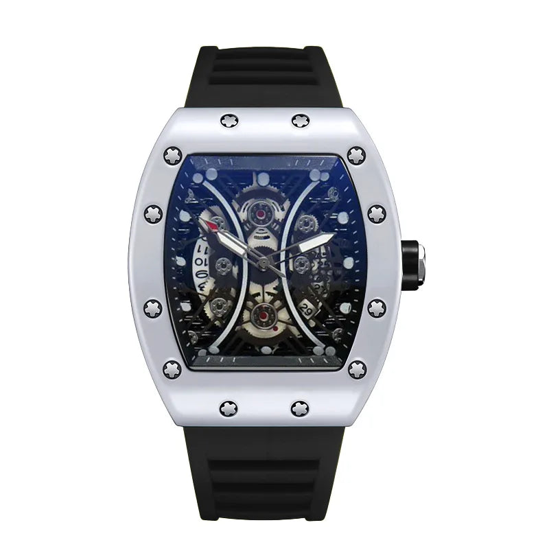 Barrel Noir Men's Luxury Sport Watch
