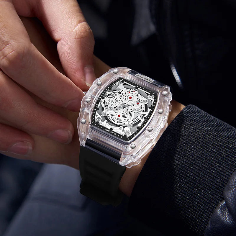 UTHAI Barrel Sport Men's Quartz Watch
