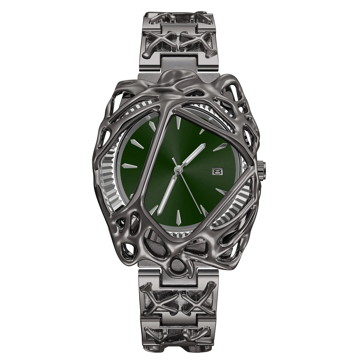 Spider Web Dial Y2K Retro Quartz Watch