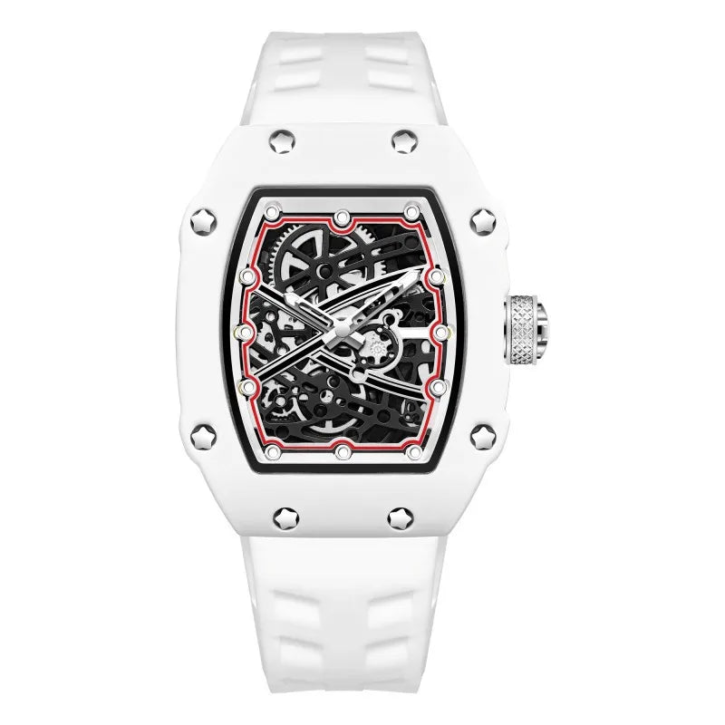 GRAYSS Slim Barrel Men's Luxury Quartz Watch