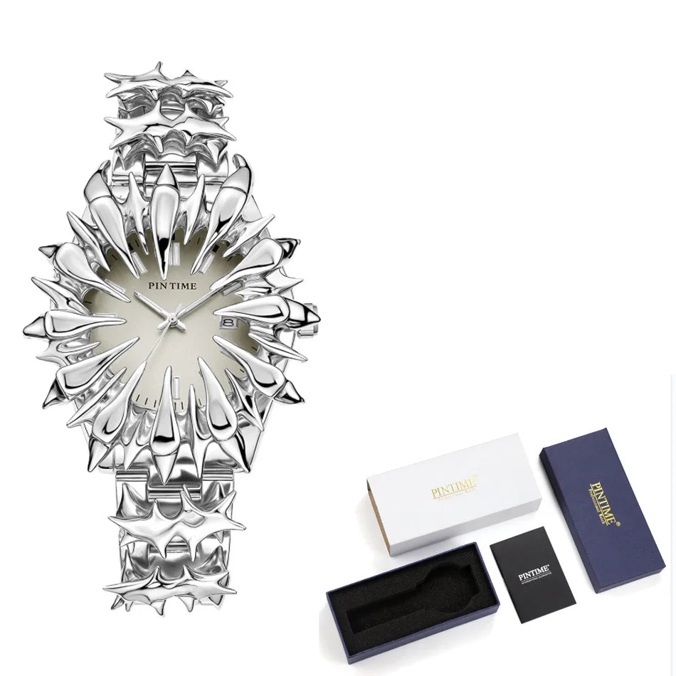 PINTIME Dragon Scale Y2K Quartz Watch