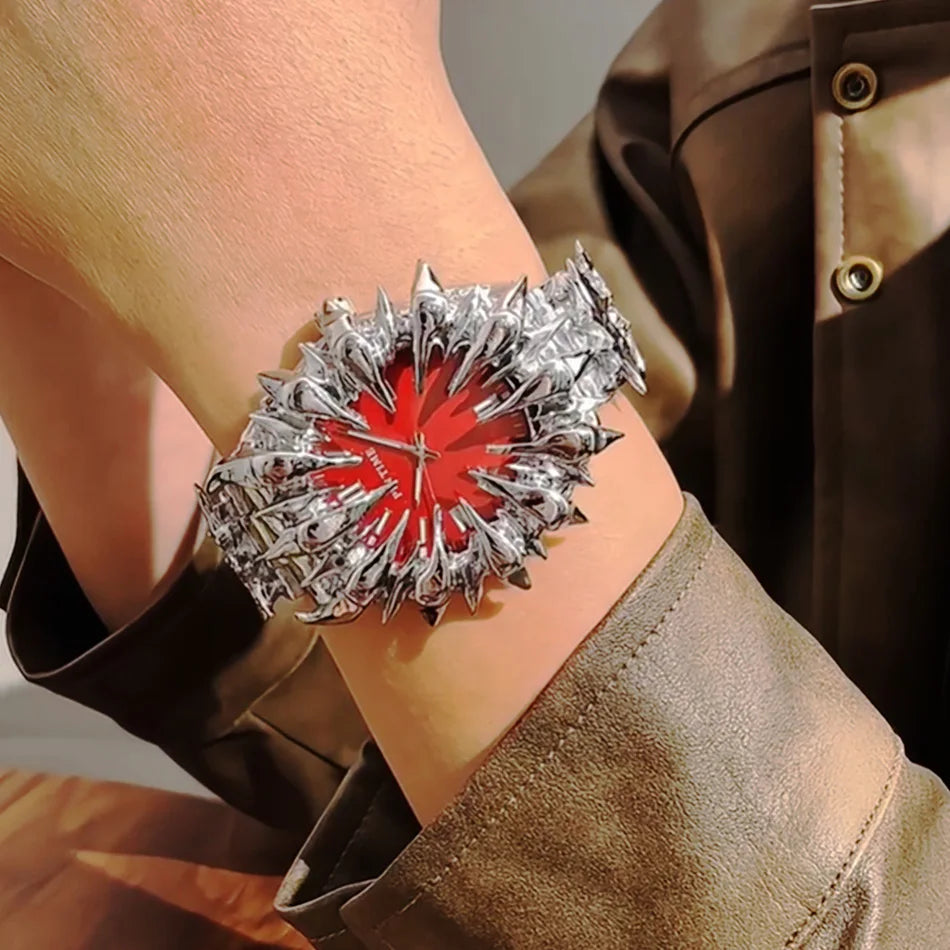 PINTIME Dragon Scale Y2K Quartz Watch