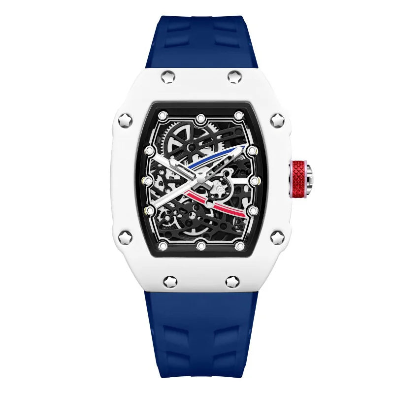 GRAYSS Slim Barrel Men's Luxury Quartz Watch