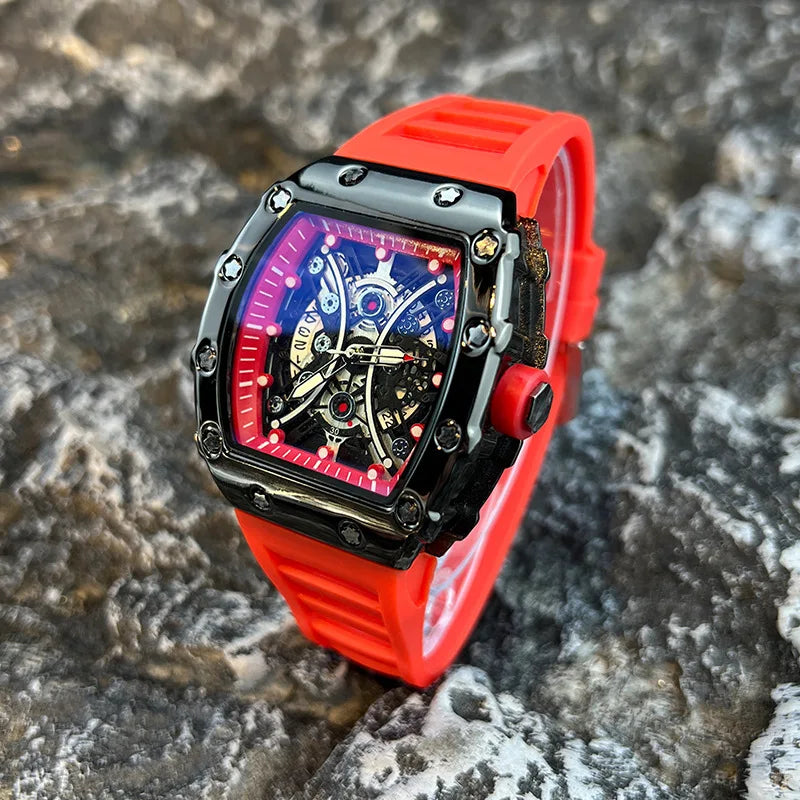 Barrel Noir Men's Luxury Sport Watch