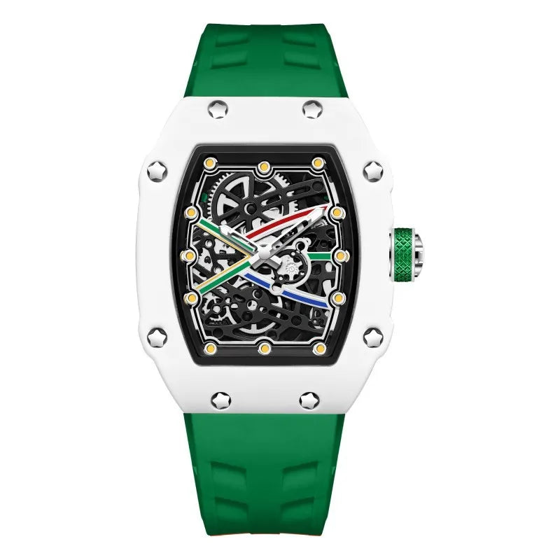 GRAYSS Slim Barrel Men's Luxury Quartz Watch