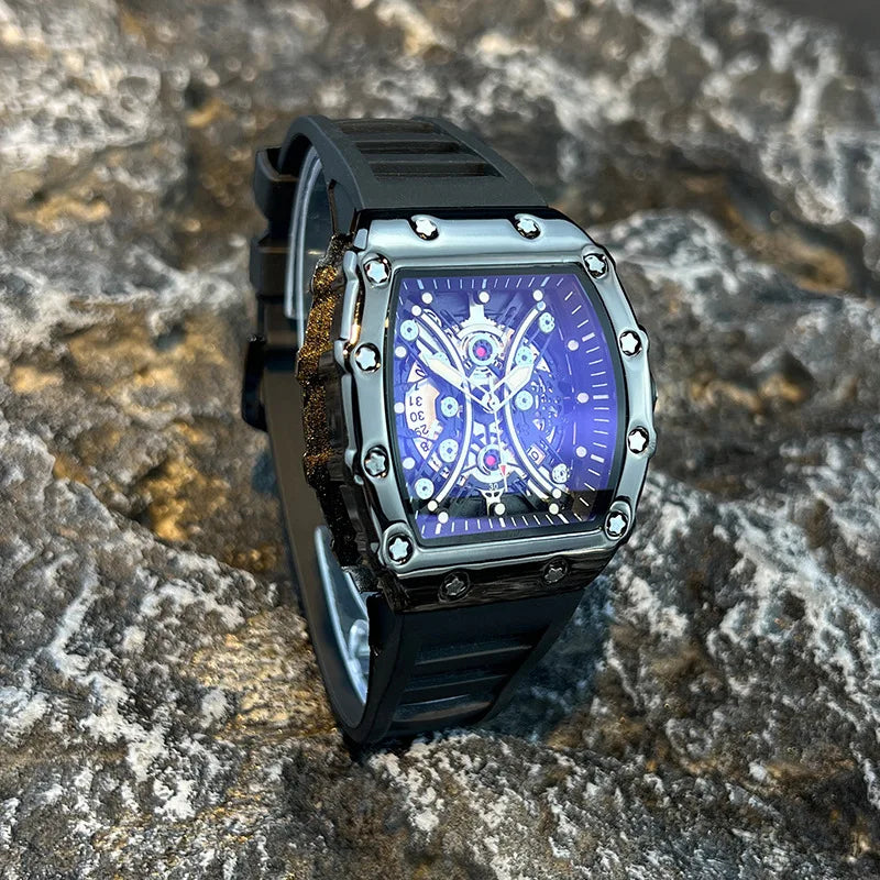 Barrel Noir Men's Luxury Sport Watch